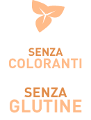 Senza conservanti e coloranti - Senza fruttosio